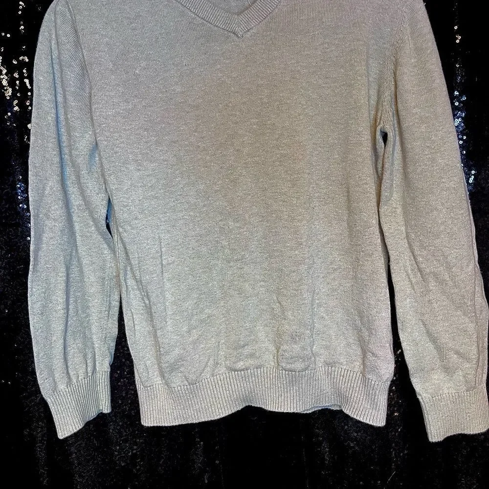 The Children's Place Beige V-Neck Sweater